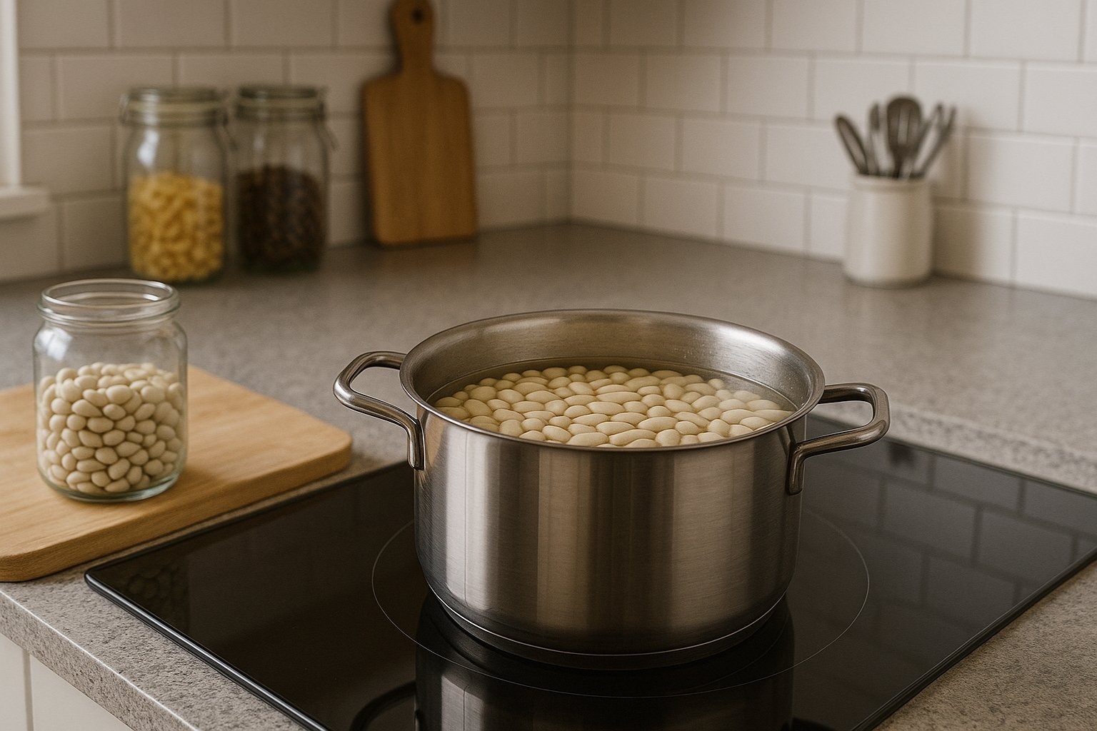 Tiempo de cocción de las alubias blancas