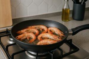 Tiempo de cocción de las gambas