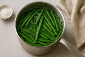 Tiempo de cocción de las judías verdes