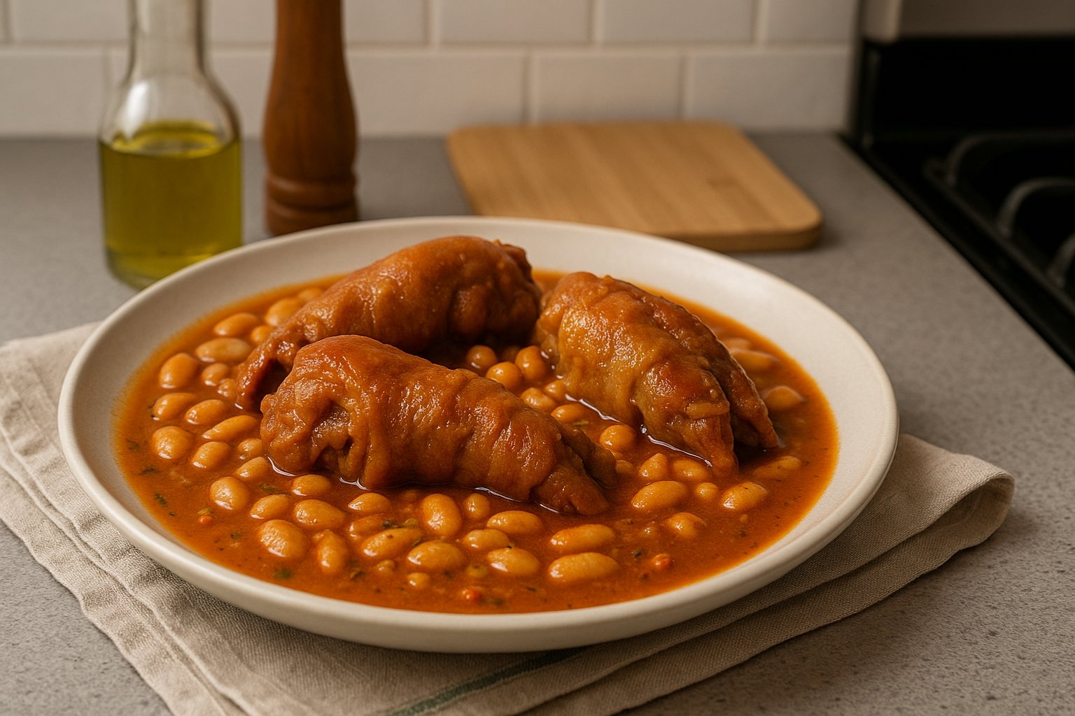 Tiempo de cocción de rabitos de cerdo