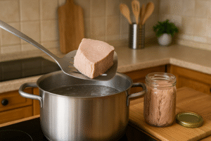 Tiempo de cocción del bonito para embotar