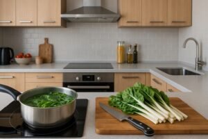 Tiempo de cocción acelgas