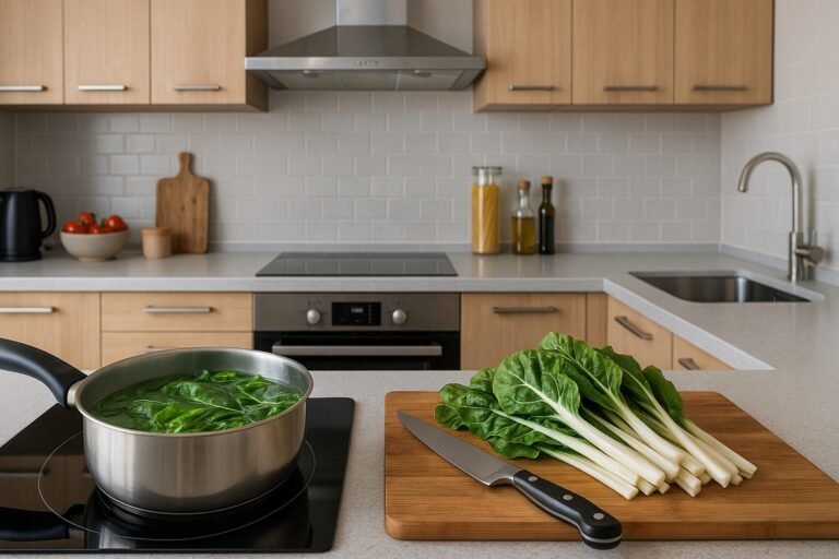 Tiempo de cocción acelgas