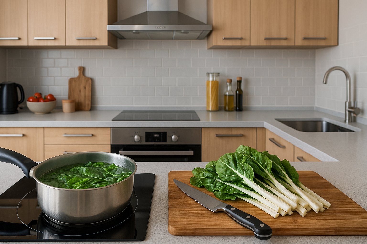 Tiempo de cocción acelgas