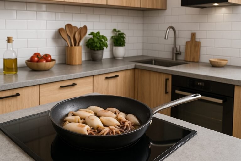 Tiempo de cocción de calamares