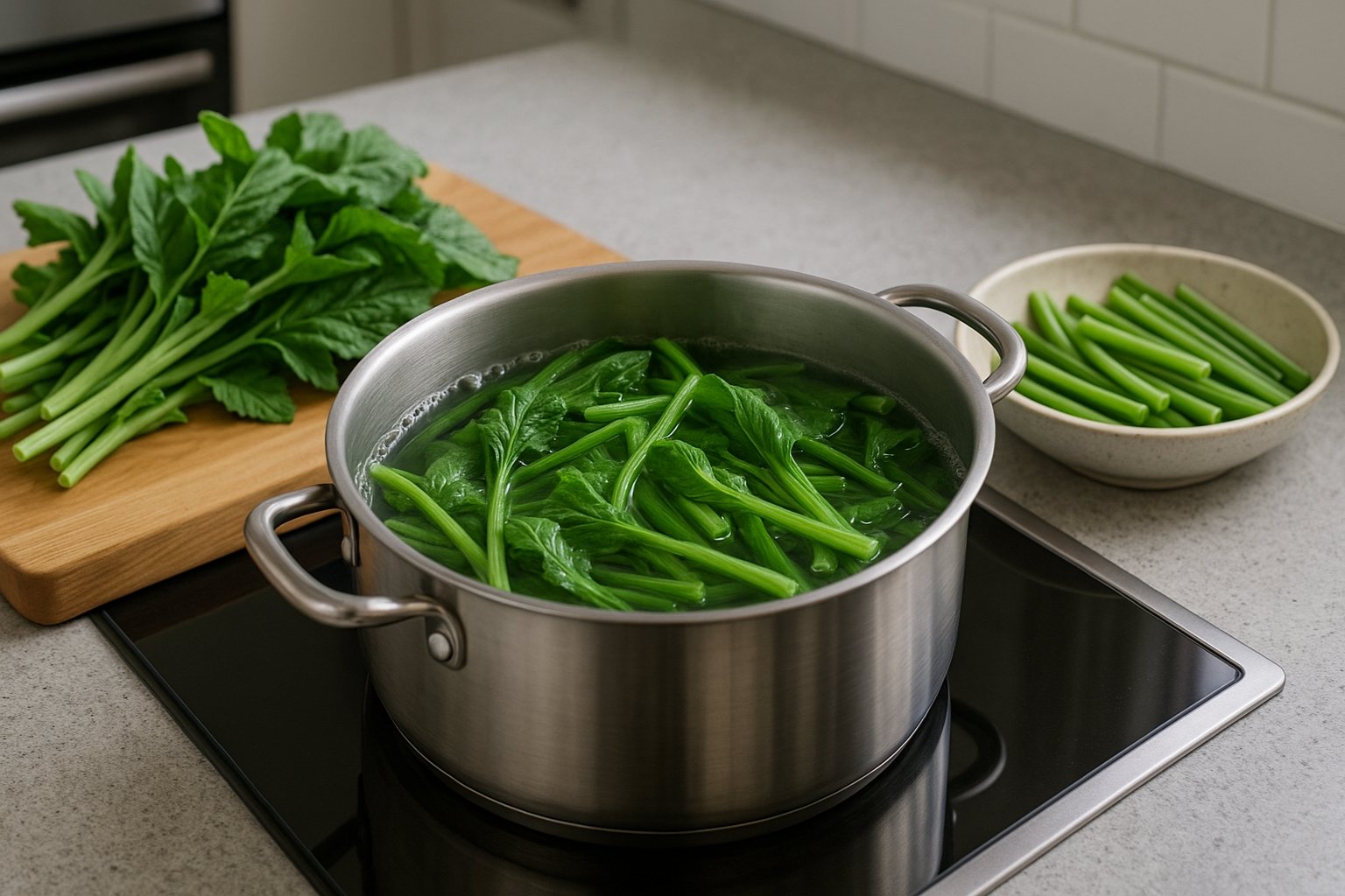 Tiempo de cocción de la borraja