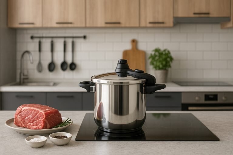 Tiempo de cocción de la ternera en olla express