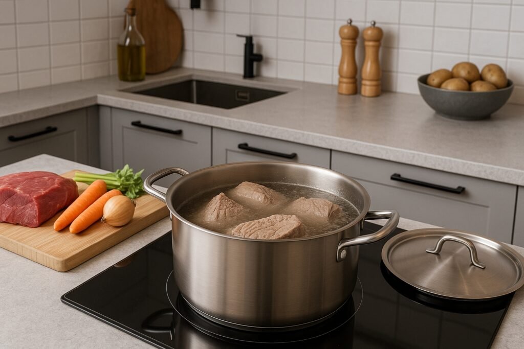 Tiempo de cocción de la ternera hervida