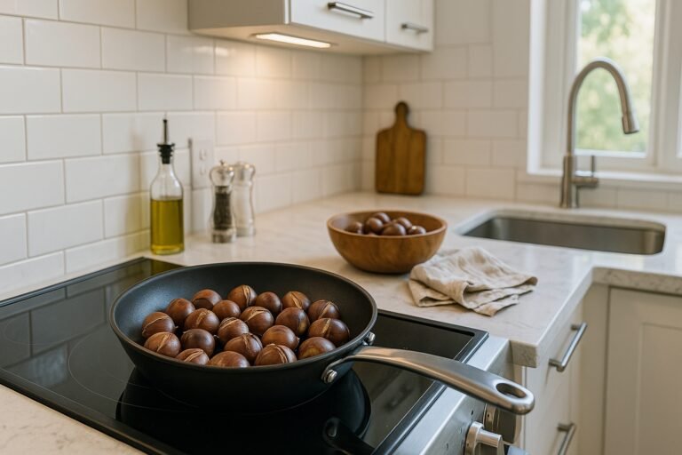 Tiempo de cocción de las castañas