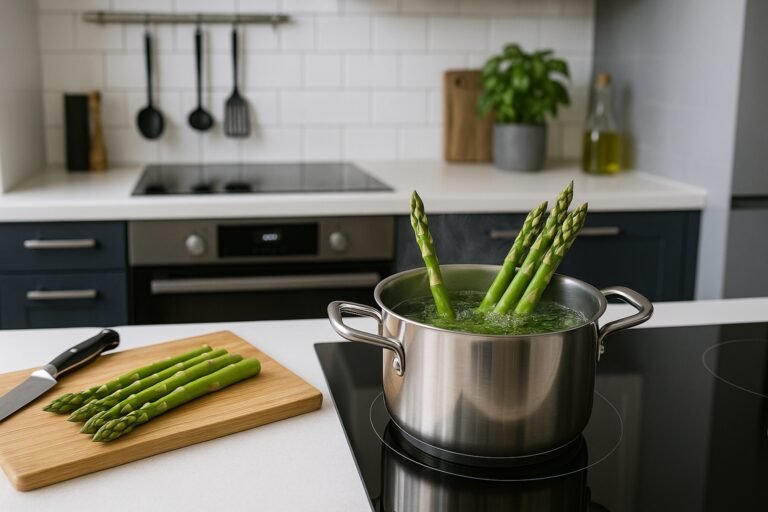 Tiempo de cocción de los espárragos verdes