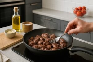 Tiempo de cocción de los higaditos de pollo