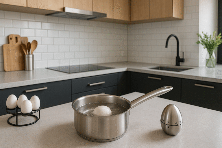 Tiempo de cocción de un huevo