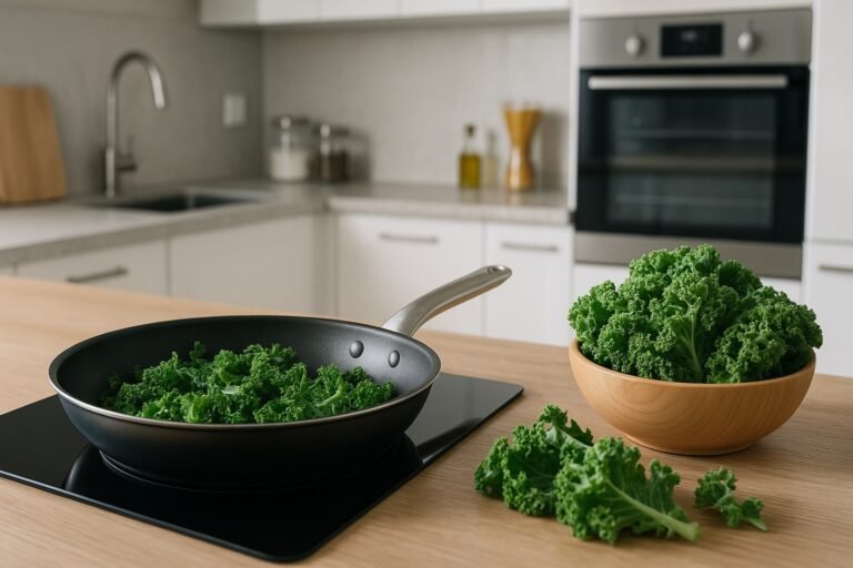 Tiempo de cocción del kale