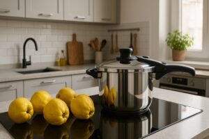 Tiempo de cocción del membrillo en olla express