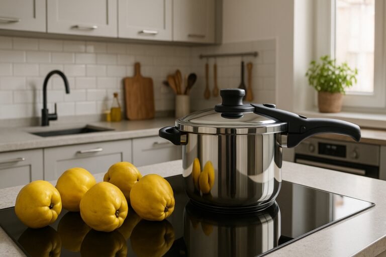 Tiempo de cocción del membrillo en olla express