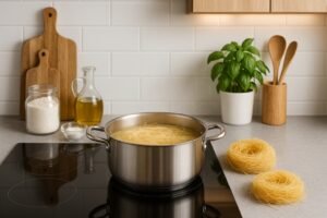 Tiempo de cocción fideos cabello de ángel