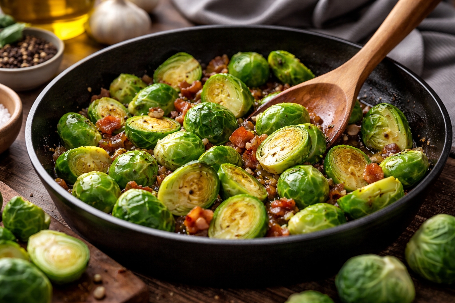 Tiempo de cocción coles de bruselas