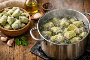 Tiempo de cocción de alcachofas congeladas