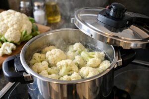 Tiempo de cocción de la coliflor en olla rápida