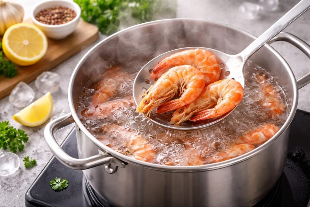 Tiempo de cocción de langostinos congelados