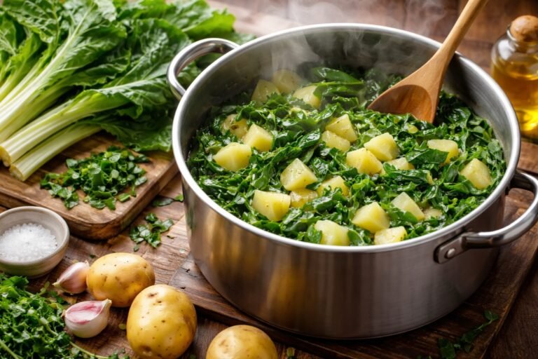 Tiempo de cocción de las acelgas con patatas