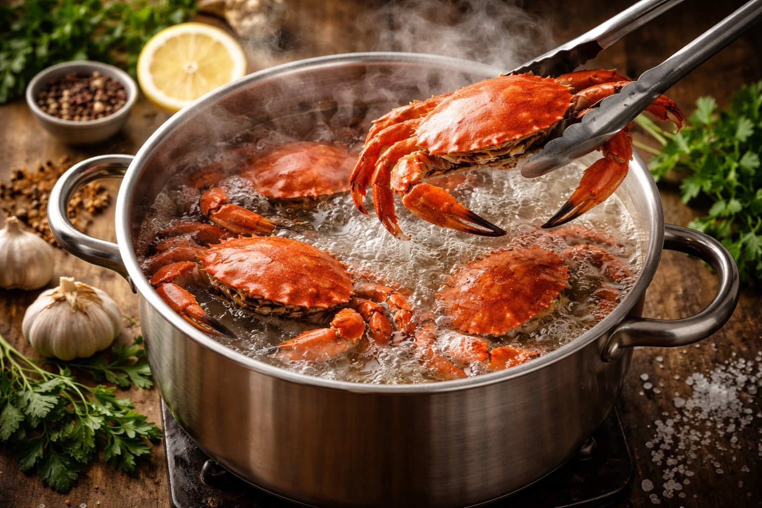 Tiempo de cocción de las nécoras