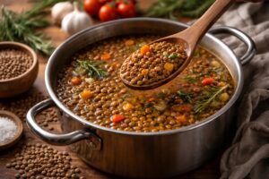 Tiempo de cocción de lentejas pardinas sin remojo