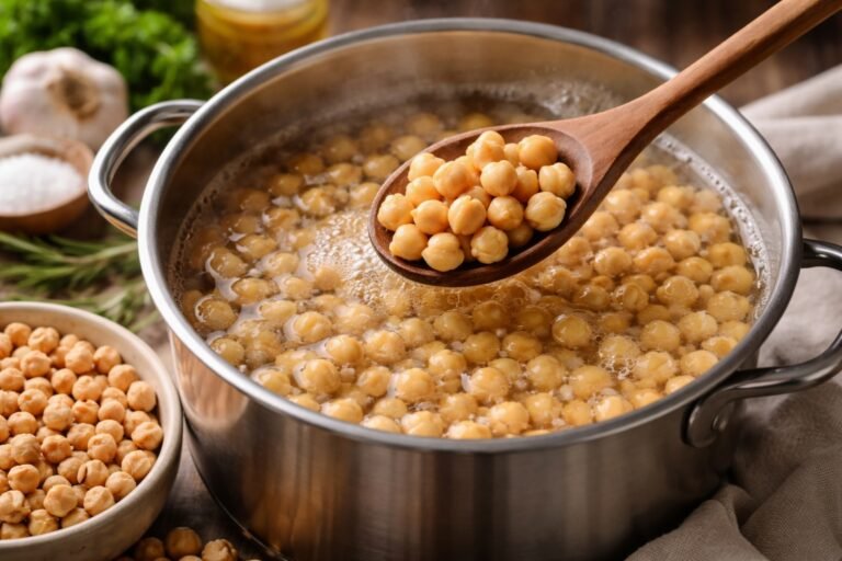 Tiempo de cocción de los garbanzos