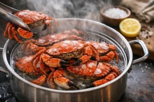 Tiempo de cocción de nécoras congeladas