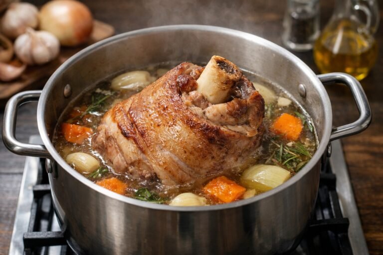 Tiempo de cocción del codillo en olla normal