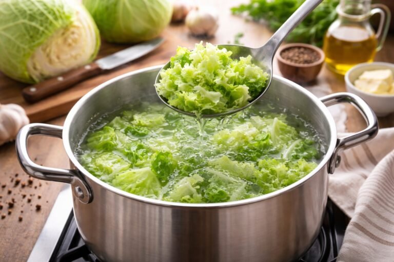 Tiempo de cocción del repollo