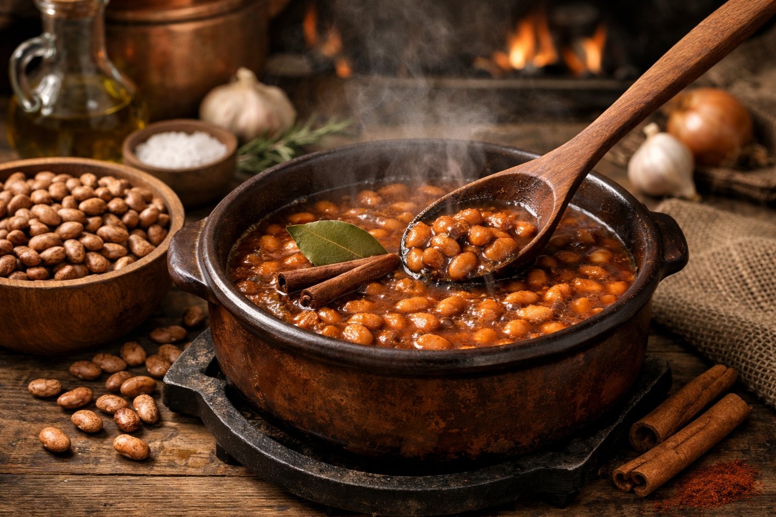 Tiempo de cocción alubias canela