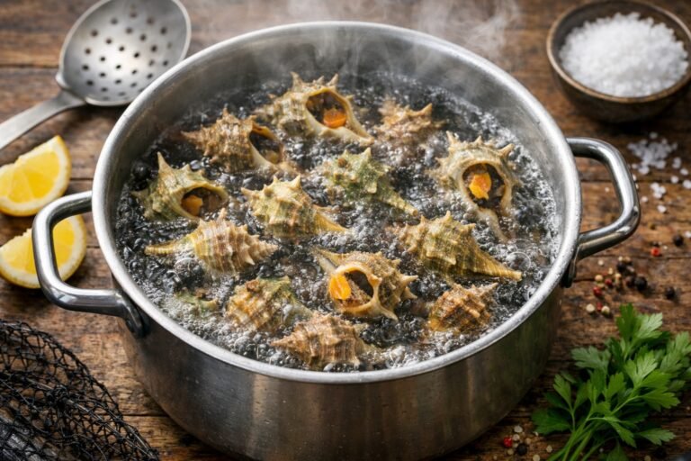 Tiempo de cocción cañaíllas