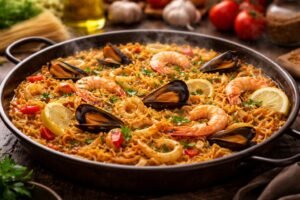 Tiempo de cocción de la fideuá