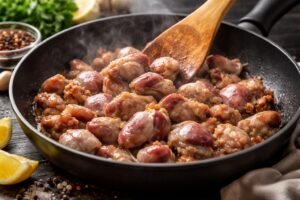 Tiempo de cocción de las mollejas de pollo