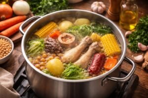 Tiempo de cocción del puchero en olla normal