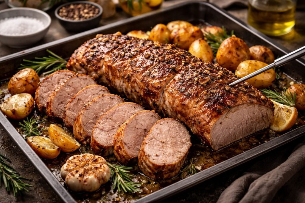 Tiempo de cocción del solomillo de cerdo al horno