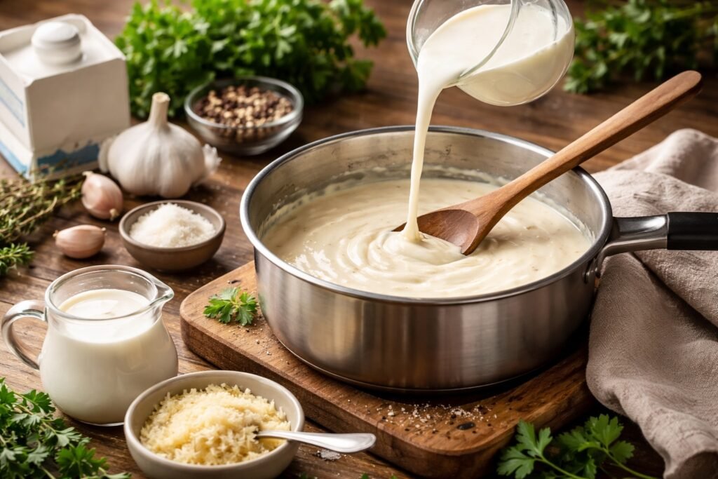 tiempo de cocción de la nata para cocinar