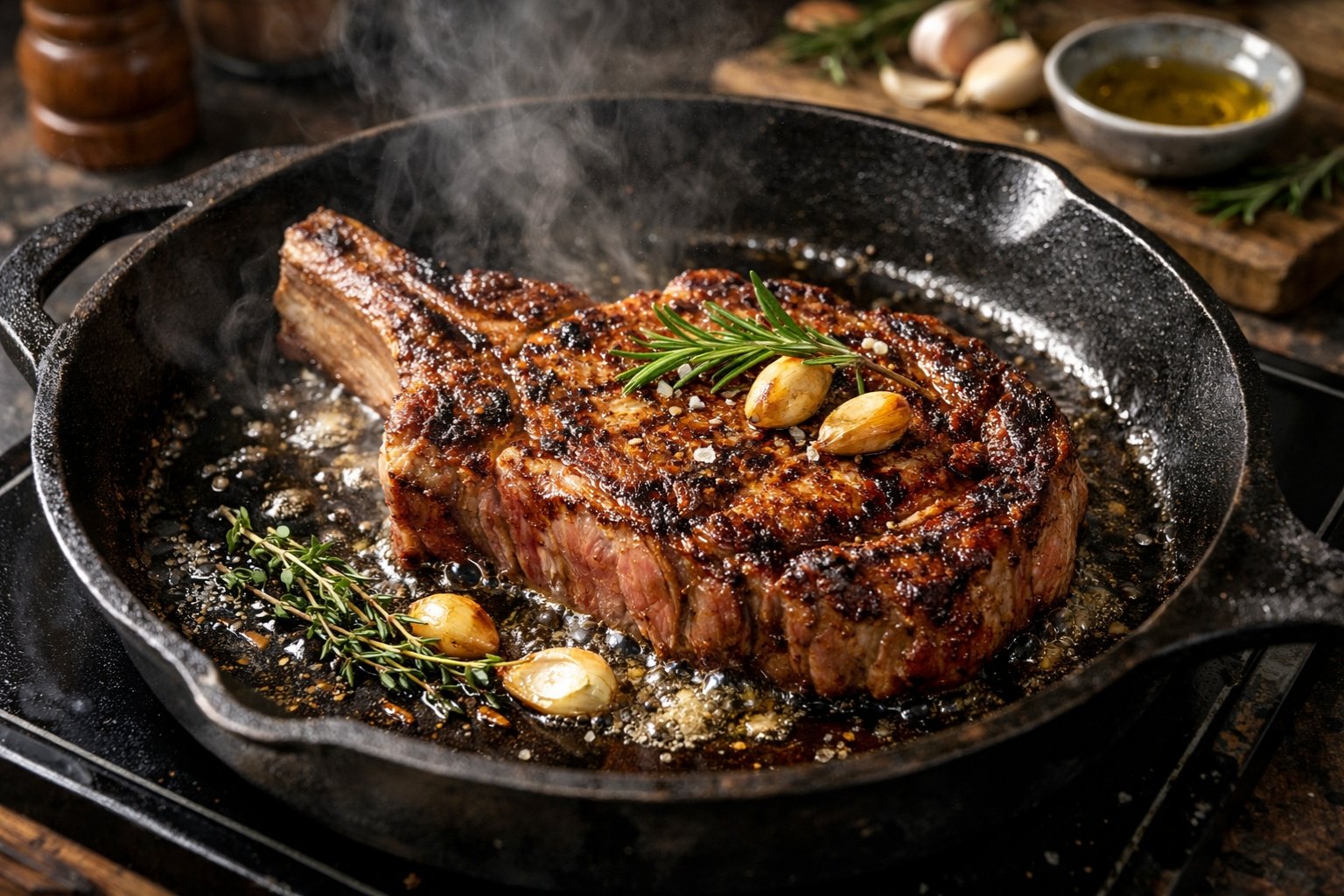 Tiempo de cocción de chuleta al sartén