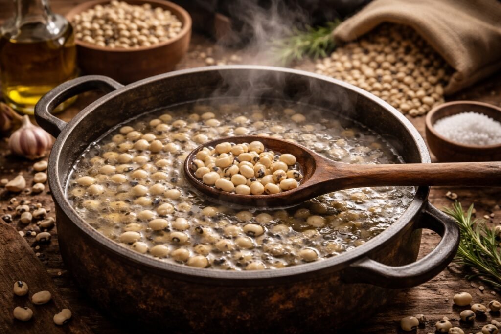 Tiempo de cocción de la alubia carilla