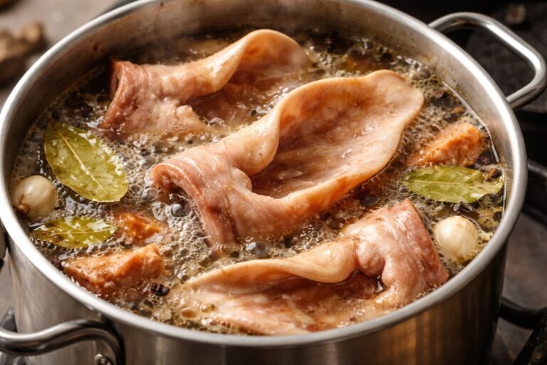 Tiempo de cocción de la oreja de cerdo en olla normal