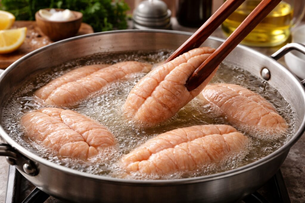 Tiempo de cocción de las huevas de bacalao