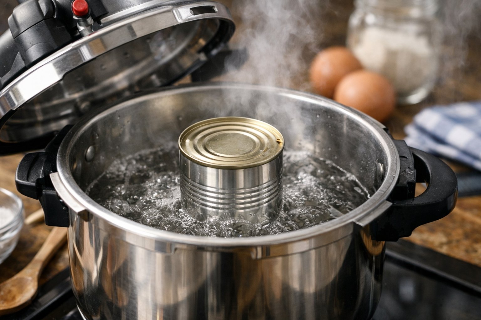 Tiempo de cocción de leche condensada en olla rápida