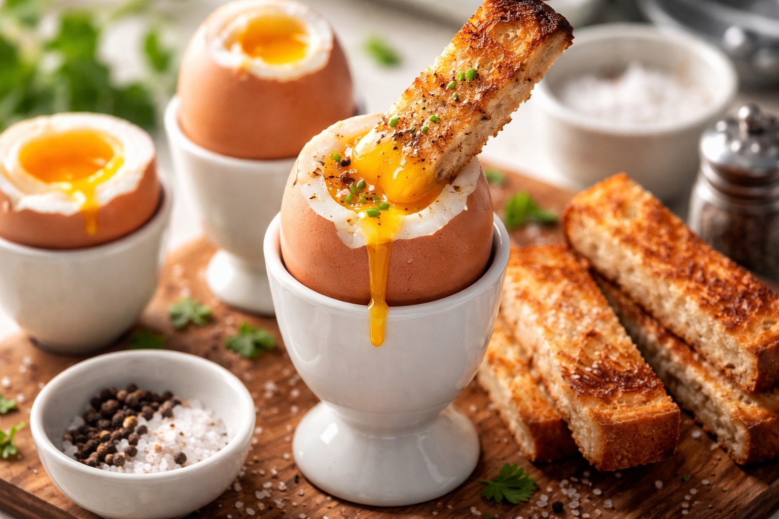 Tiempo de cocción de un huevo pasado por agua