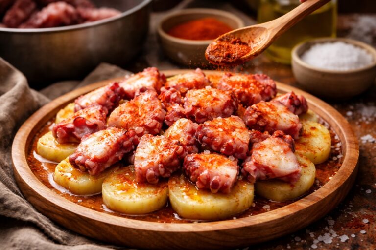 Tiempo de cocción del pulpo a la gallega