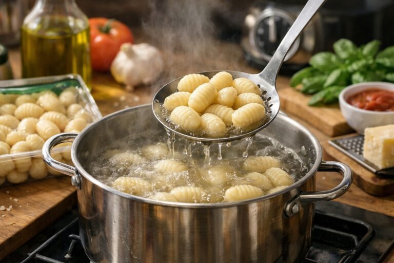 Tiempo de cocción ñoquis Mercadona