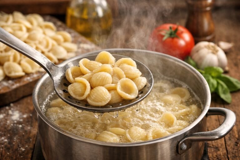 Tiempo de cocción orecchiette