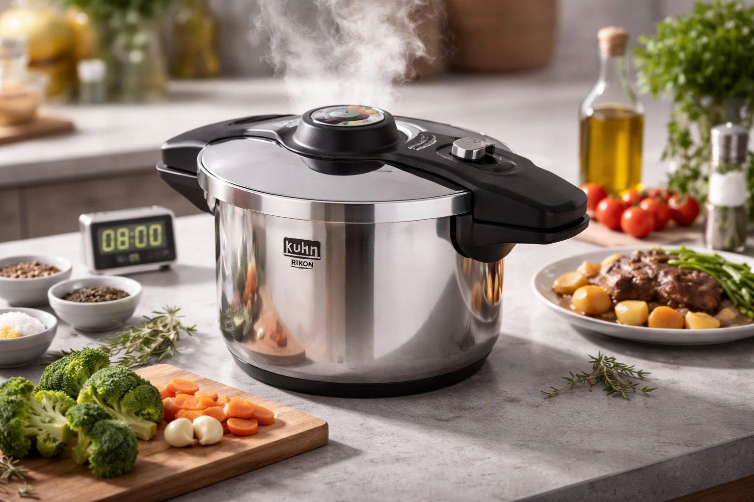 Tiempos de cocción olla rápida Kuhn Rikon