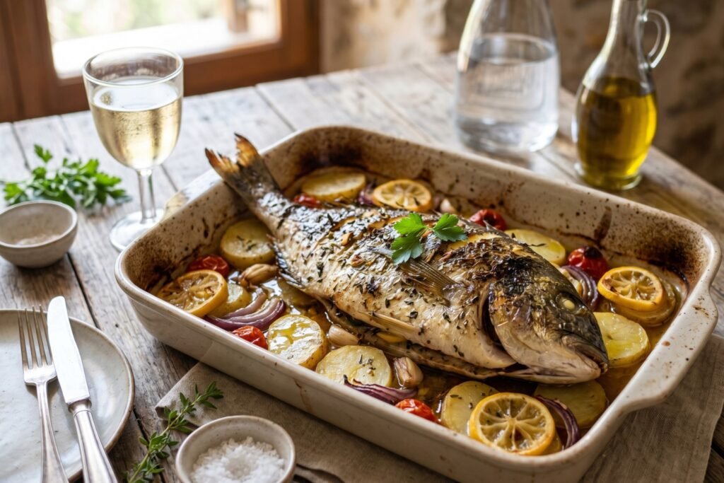 Tiempo de cocción del sargo al horno