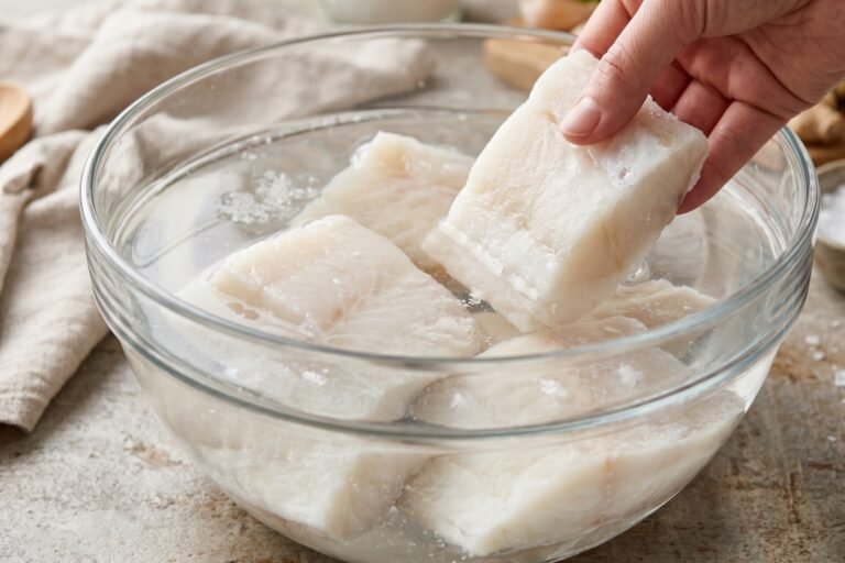 Cómo descongelar bacalao